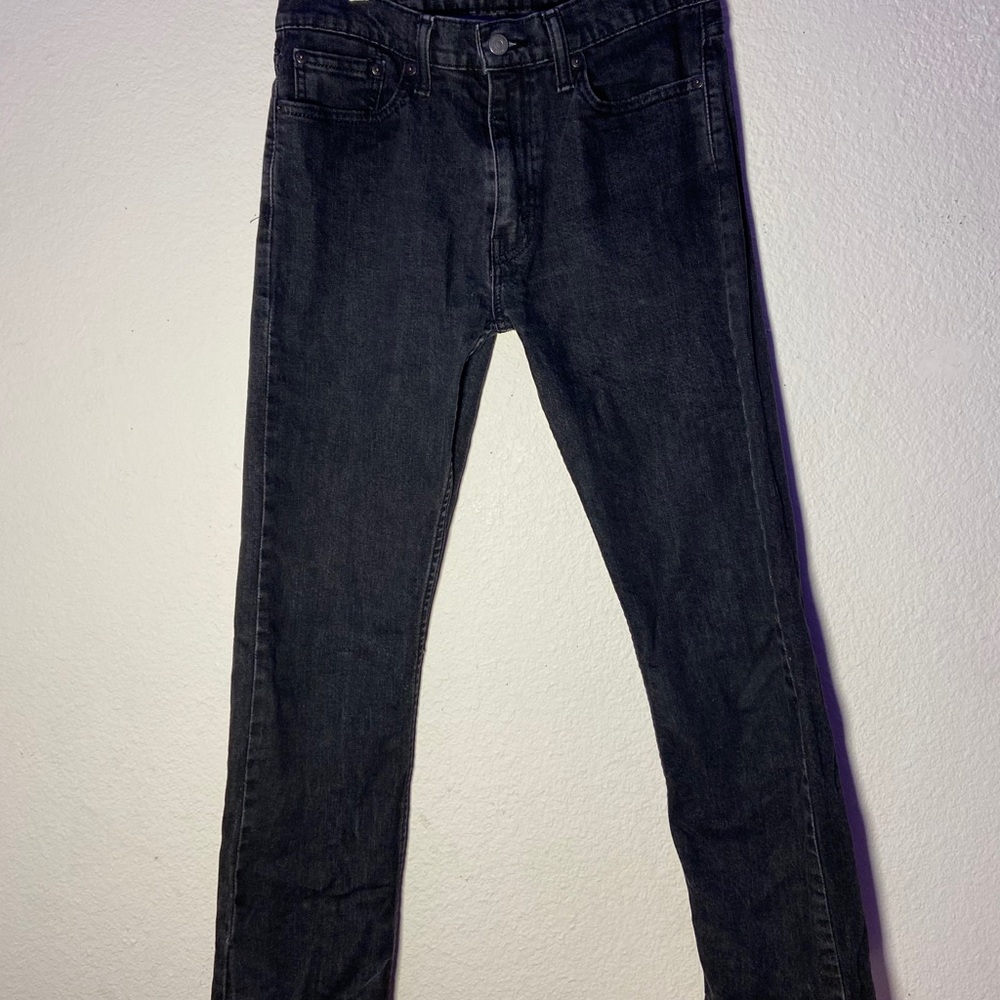Black Levi women’s bootcut jeans